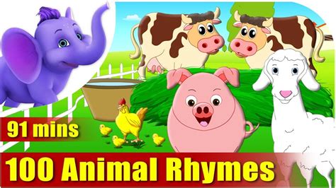 You don't have to go anywhere else here you can find all the new part songs. Top 100 Animal Rhymes in English - YouTube