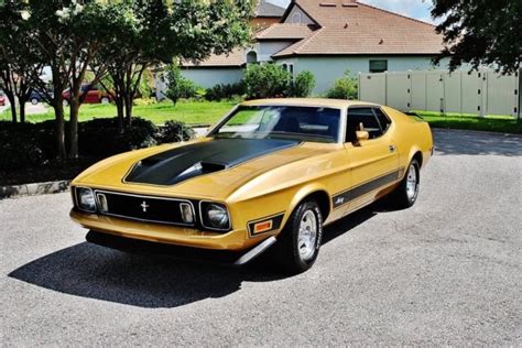 1973 Ford Mustang Mach 1 351 Cleveland V8 Auto Air Conditioning Ps Pb