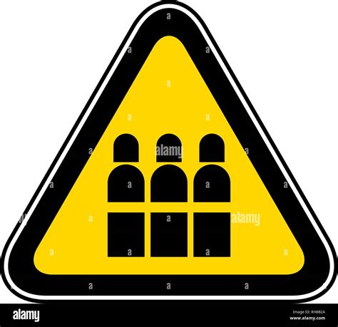 Triangular Warning Hazard Symbol Stock Vector Image Art Alamy