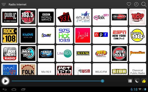 Myradiostream Stations