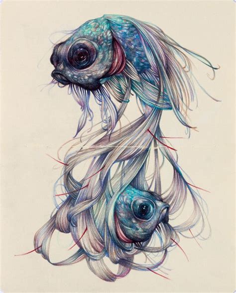 The Colored Pencil Drawings Of Marco Mazzoni Depict The Cycles Of