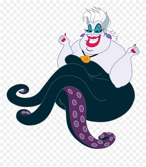 Ursula Svg Villain Disney - Ursula Disney Clipart (#5217221) - PinClipart