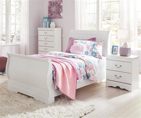 Anarasia Twin Size Sleigh Bed B129 Ashley Kids Furniture Girls