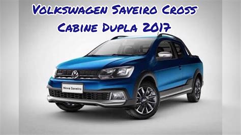 Valor para pagamento à vista ou financiado. Test Drive Volkswagen Saveiro Cross 2017 Cabine Dupla ...