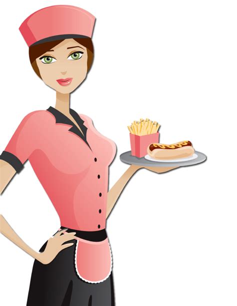 Waitress Png Transparent Image Download Size 618x800px