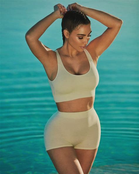Kim Kardashian S Skims Stretch Rib Collection Pictures Popsugar Fashion