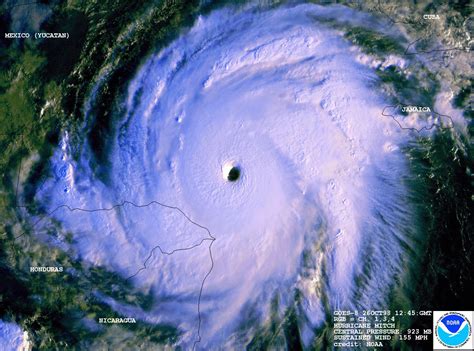 Tropical Atlantic Update Hurricane Mitch 15 Years Later