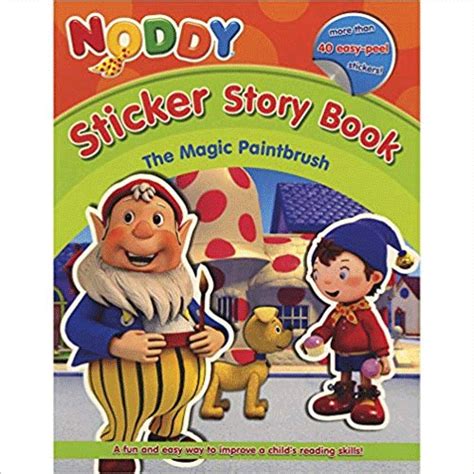 Sticker Story Book The Magic Paintbrush Noddy Buy Online At Thulocom