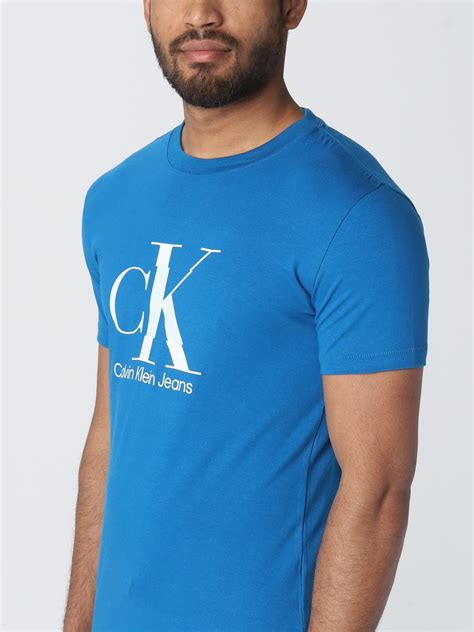 calvin klein jeans t shirt for men blue calvin klein jeans t shirt j30j323299 online on