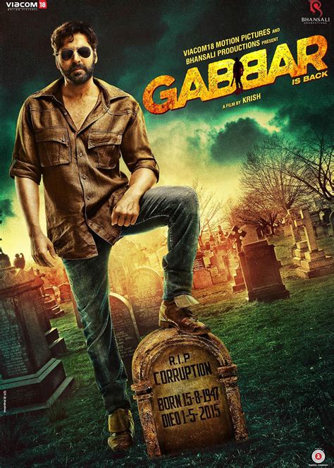 Gabbar Is Back Movie 2015 Release Date Review Cast Trailer