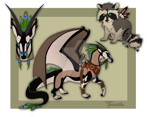 Dragon Rider Raccoon Auction Closed By Taraviadopts On Deviantart