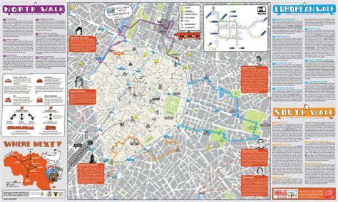 Tourist Map Brussels City Maps With Regard To Tourist Map Of Brussels