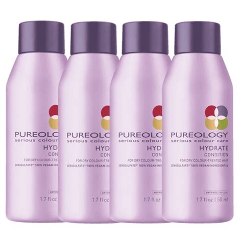 Pureology Pureology Hydrate Shampoo Travel Size 17 Oz Pack Of 4