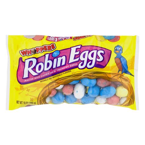 Whoppers Robin Malted Milk Candy Eggs 10 Oz