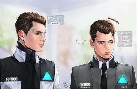 Detroit Become Human DBH Connor RK800 RK900 Detroit Become