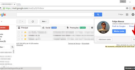 Como Fazer Login E Entrar Com Outra Conta No Gmail Dicas E Tutoriais