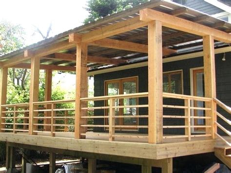 I like that…but if we're going to build a little platform, i could pick up a few more boards and we could build a decent sized deck. Hog Wire Deck Railing Easy Diy Ideas Draw Your Own Plans Build A Lowe's Home Elements And Style ...