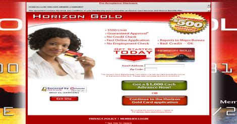 You will be extended a $500 unsecured credit limit to start and it is a. Your Horizon Gold Card discount coupons (5 Available ...