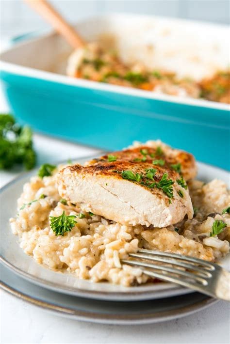 Easy Chicken And Rice Bake 3 Ingredients