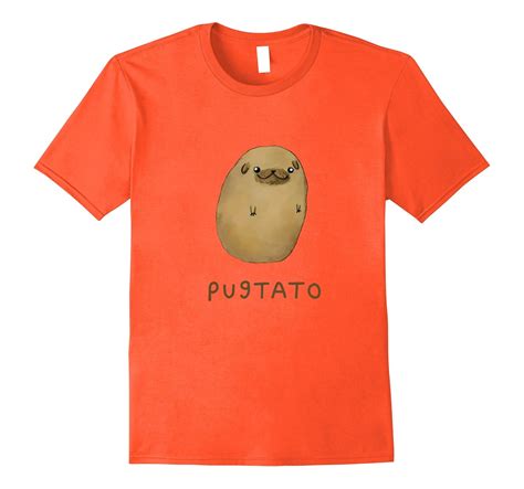 Pugtato Pug Potato Funny Dog Lovers Meme Shirt T Birthday Art