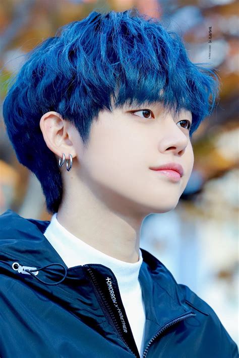 Yeonjun Pics On Twitter Txt Blue Hair The Dream Chapter Star