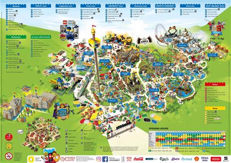 Legoland Copenhagen Resort Map Guide Maps Online Legoland