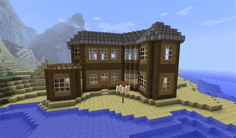 Modern Beach Mansion Minecraft Map