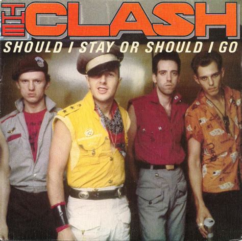 The Clash Should I Stay Or Should I Go [1982 Cbs A 2646│spain] 7 45 Vinyl Record The