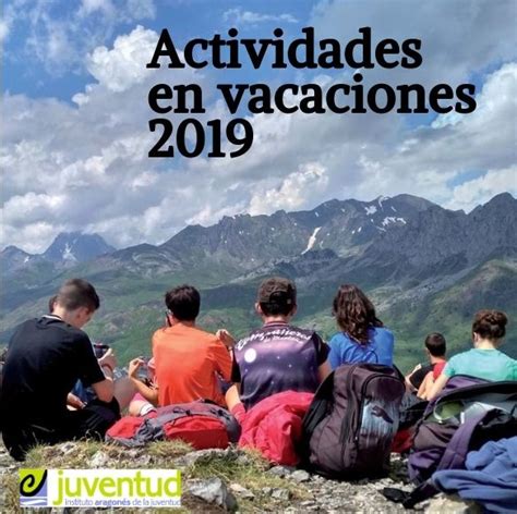 Actividades En Vacaciones 2019 Para JÓvenes Entre 12 Y 17 AÑos