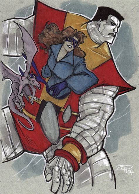 Colossus And Kitty Pryde By Denism79 On Deviantart