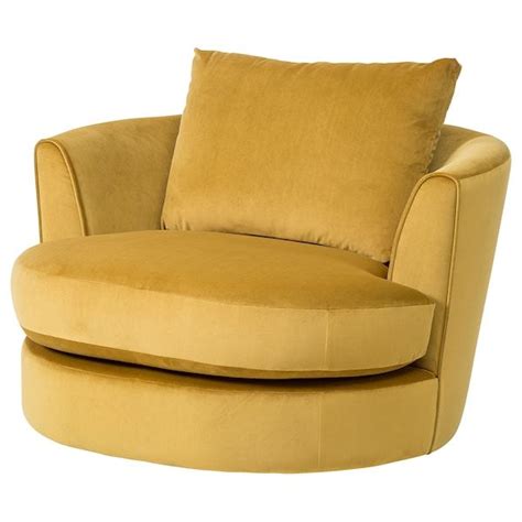 Ikea arm chair and a stool. FASALT velvet yellow, Swivel armchair - IKEA in 2020 ...