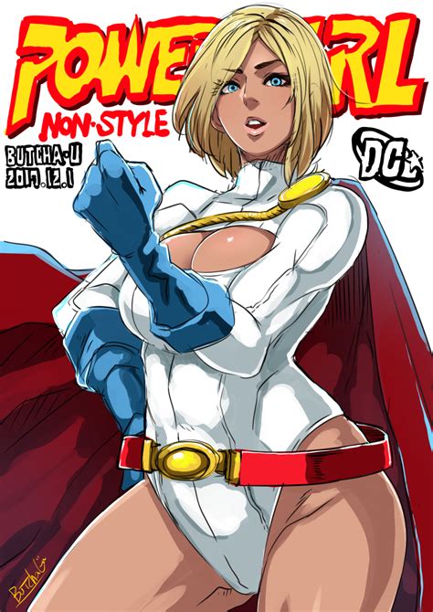 Butcha U Power Girl Dc Comics Superman Series Highres Girl