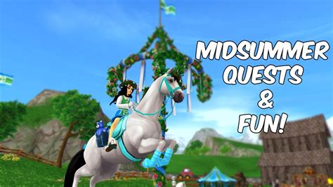 Midsummer Quests Star Stable Online Youtube