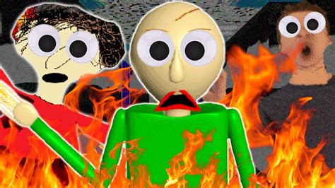 Baldis School Is On Fire And I Have To Put It Out New Baldis