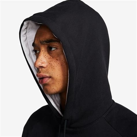 Nike Sportswear Air Hoodie Blackwhite Mens Clothing