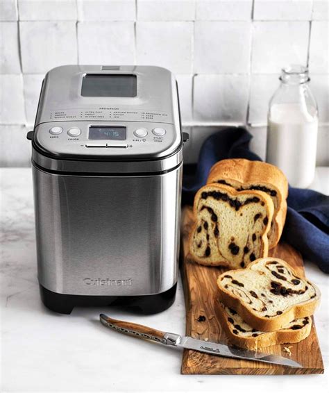 Secure bread pan into the cuisinart® bread maker. Cuisinart Bread Maker @williamssonoma | Bread maker, Bread maker recipes, Swirled bread