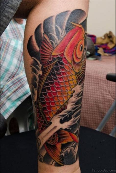 80 Magnificent Fish Tattoos For Leg Tattoo Designs