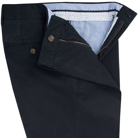 Navy Washed Twill Trousers Mens Country Clothing Cordings