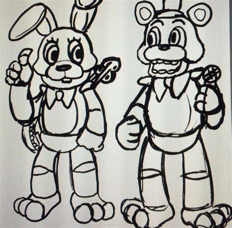 Fred Bear And Spring Bonnie Coloring Page Coloring Pages The Best Porn Website