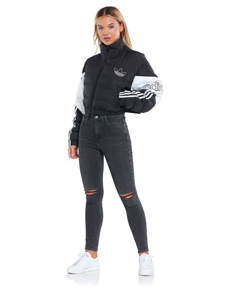 2 days ago · shop adidas outdoor itavic hooded light puffer jacket in black at asos. adidas Originals Womens Cropped Puffer Jacket | Life Style ...