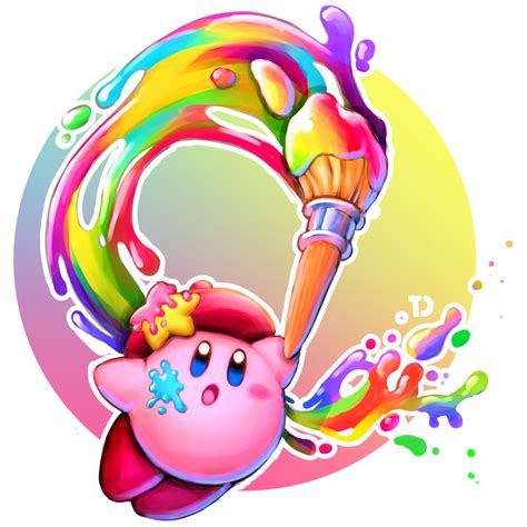 Paint Kirby By P0yo On Deviantart
