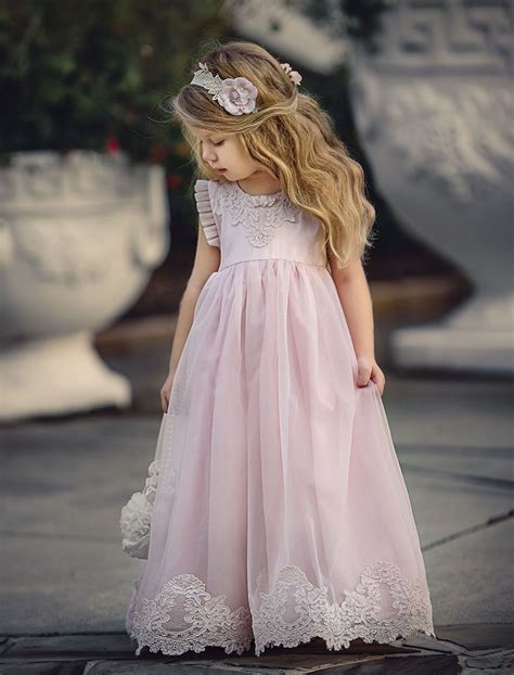 Pretty Collection Dress Dollcake Pink Flower Girl Dresses