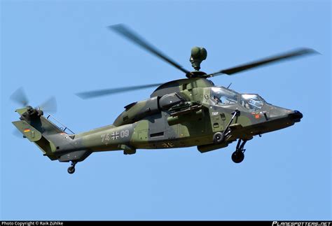 German Army Eurocopter Ec Tiger Uht Photo By Raik Z Hlke Id