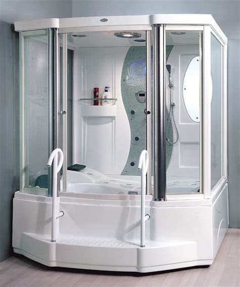 Custom steam rooms, steam showers, & health. Tub Shower Combo Depth in 2020 | Tub shower combo, Shower ...