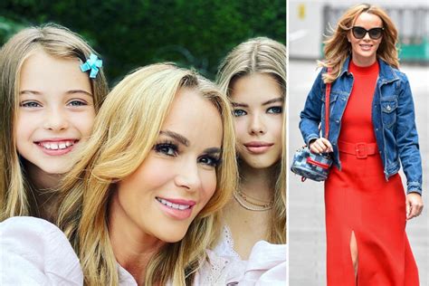 Amanda Holden Poses With Her Lookalike Daughters As She Demands The