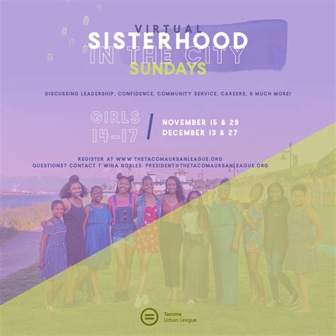 Sisterhood In The City 💓 2020 Ladies First