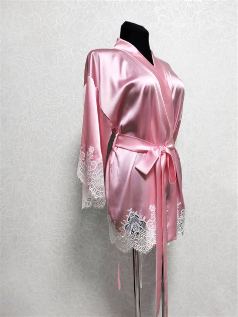 Mulberry Silk Bridal Robe Bachelorette Party Silk Kimono Etsy Silk