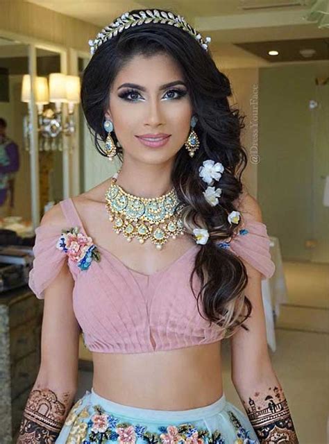If you are looking for braided hairstyles indian hairstyles examples, take a look. Indian wedding hairstyles for Indian Brides- Up Dos ...
