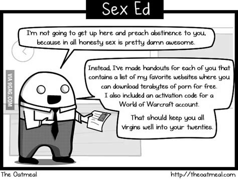 Sex Education Done Right By The Oatmeal 9gag