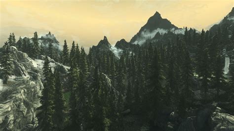 Dense Nordic Forests At Skyrim Special Edition Nexus Mods And Community